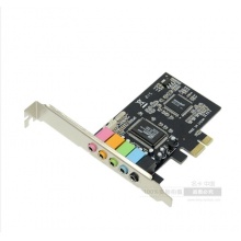 臺式機擴展卡內(nèi)置獨立PCIE聲卡5.1聲道CMI8738 pci-e