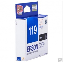 愛(ài)普生（Epson）T1191 大容量黑色墨盒 C13T119180（適用650FN/70/1100）