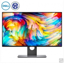 戴爾（DELL） U2717D 27英寸四邊微邊框2K高分辨率旋轉升降IPS屏 出廠色彩校準 99%sRGB 電腦顯示器