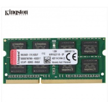 金士頓(Kingston)低電壓版 DDR3 1600 8GB 筆記本內(nèi)存